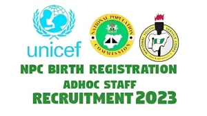 Instructions For NPC Birth Registration Recruitment Applicants