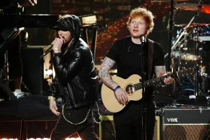 Eminem Joins Ed Sheeran To Perform “Lose Yourself” In Detroit