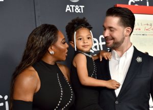 Serena Williams & Alexis Ohanian With Their 1st Daughter