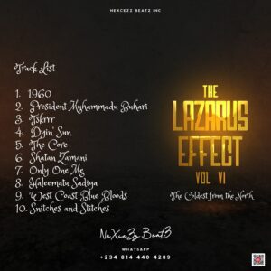 Tracklist Nexcezz BeatZz - The Lazarus Effect VI (The Coldest From The North)