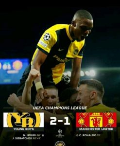 LIVE: Manchester United Vs Young Boys 1 – 2 Extended Highlights & All Goals Download HD Video 2021