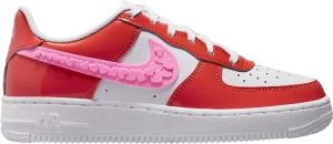 Surprise, surprise. Another Nike Air Force 1 Low. This year has been filled with Valentine’s Day-themed Air Forces. These, however, are for the kids. They feature a white base with red patent leather overlays. Lastly, the swoosh here is pink and is made up of multiple hearts. Numerous sizes can be found for an average of $160 USD. Nike Dunk Low GS ‘Triple Pink’