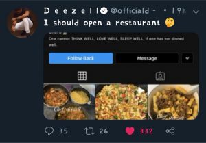 Deezell open restaurant