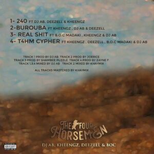 Complete Tracklist The Four Horsemen Dj Ab
