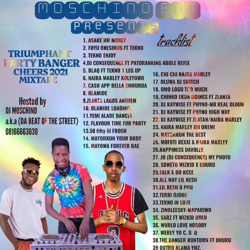 DJ MIX: Triumph Party Cheers 2021 – Hosted By Dj Moschino