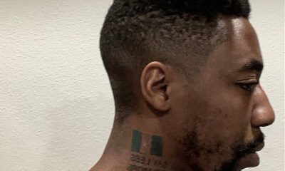 BREAKING: Dax Proves he is Nigerian with a New Tattoo on his Neck
