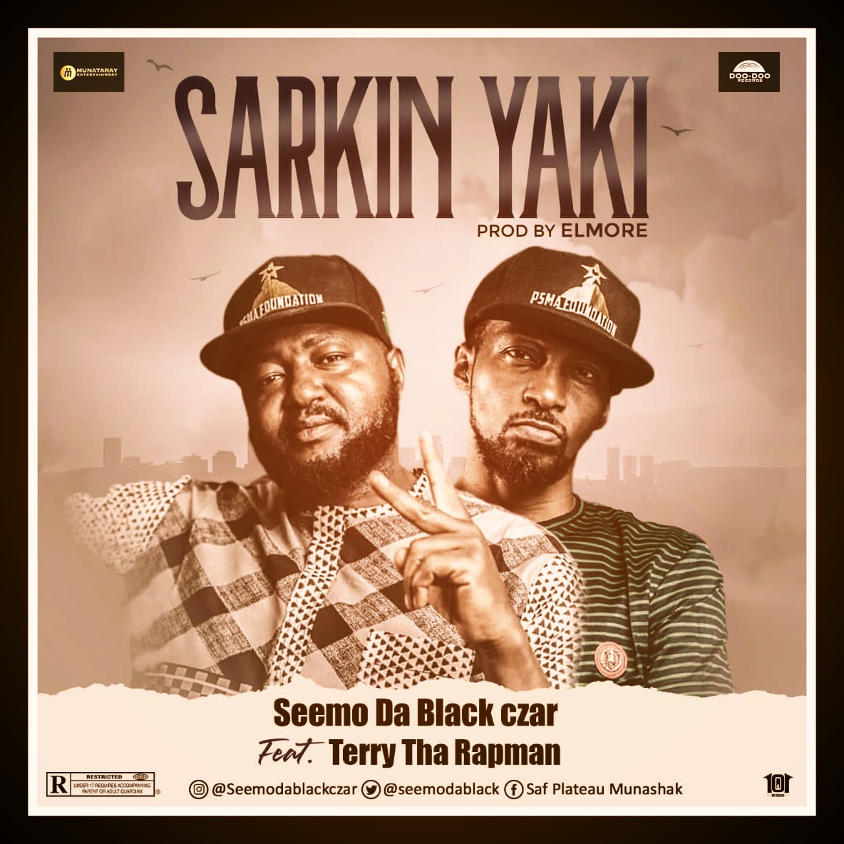 MUSIC: Seemo  Da Black Czar Feat. Terry Tha Rapman –  Sarkin Yaki Mp3