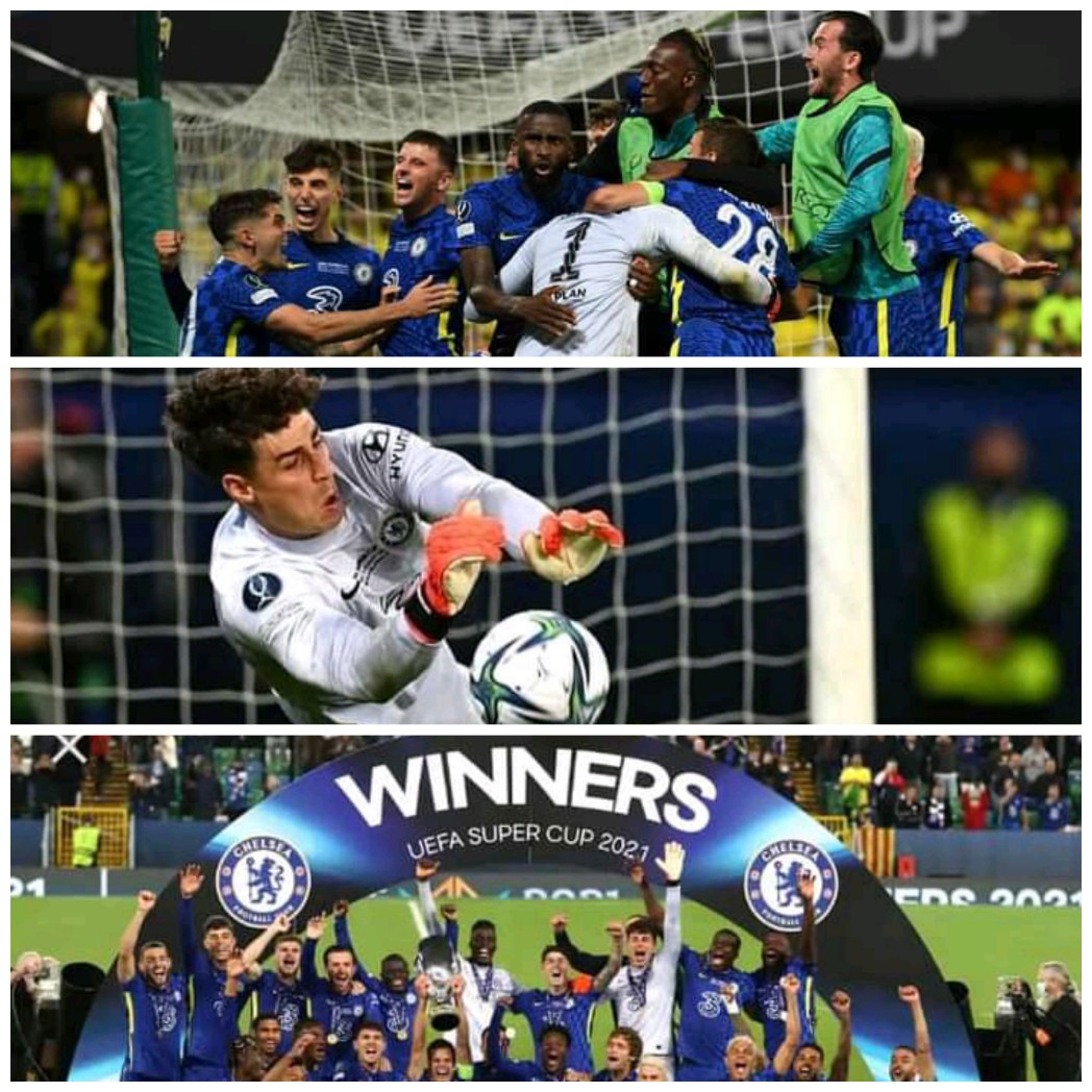 FOOTBALL: Chelsea 1 (6 Vs 5) 1 Villarreal - UEFA Super Cup Final Full Highlights HD Mp4 Download