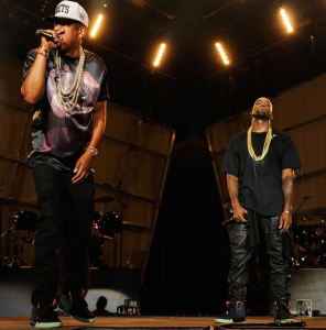 Kanye West & Jay Z Performing