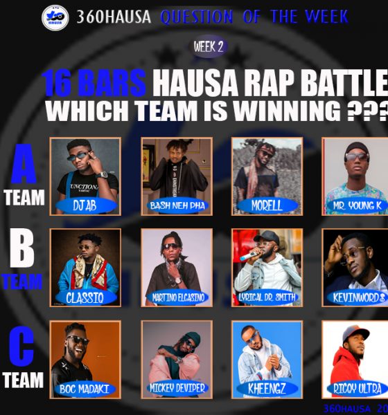 WEEK 2: 16Bars Hausa Rap Battle Which Team Here is Winning ?