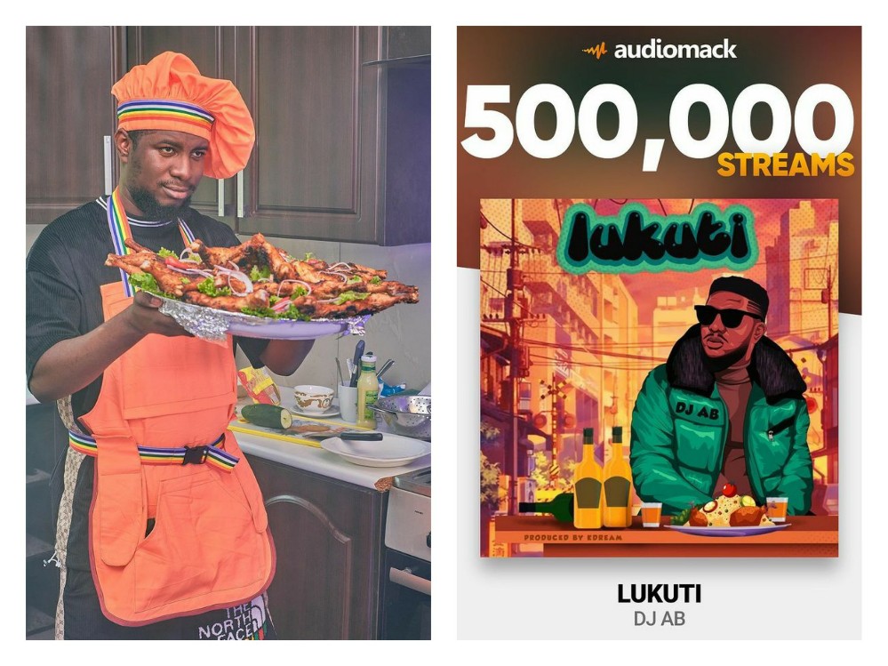 Ent. NEWS: DJ AB Breaks Another Record as his Single Clocks 500K Streams on Audiomack
