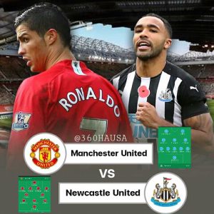 FOOTBALL: Manchester United vs Newcastle LIVE score and all goal updates Highlights Video as Cristiano Ronaldo playing