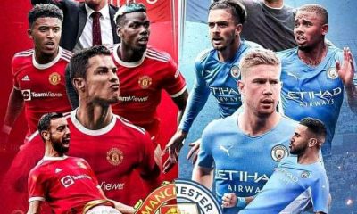 LIVE NOW: Man United Vs Man City Live Highlight Goals Video - Premier League Derby 2021