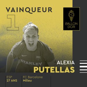 Reasons Why Alexia Putellas Barcelona midfielder wins women's Ballon D'Or 2021