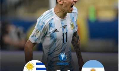 HD VIDEO: Argentina vs Uruguay (1-0) Download Goals Highlights 2021 (Dimaria)