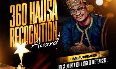 Hausa (Kannywood) Artist Of The Year 2021 - HAMISU BREAKER