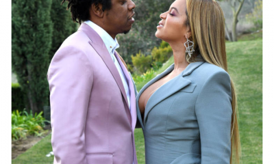 BREAKING: Beyonce Rocks $13K Gucci X Balenciaga Jacket and Gets Kissy With Jay-Z
