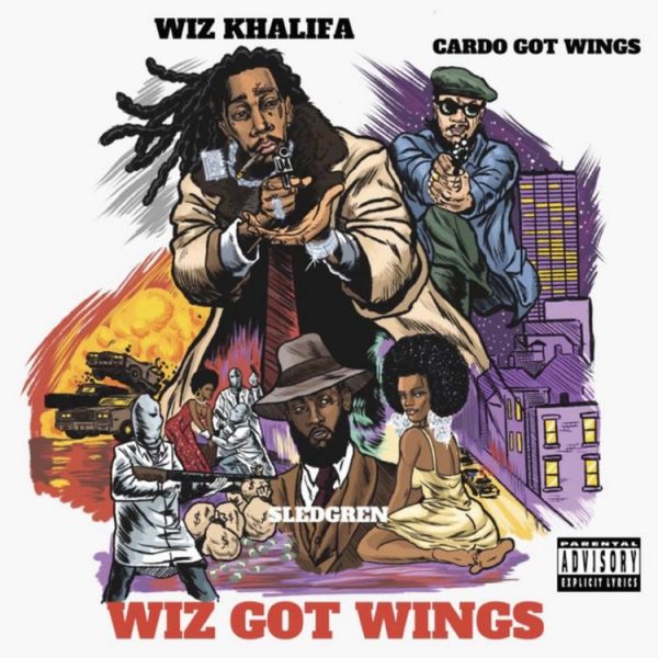 ALBUM: Wiz Khalifa Ft. Cardo & Sledgren – Wiz Got Wings Zip