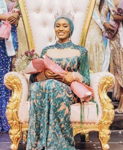 Shatu Garko On Her Throne Of Beauty Queen Of Nigeria 2021