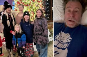 Tori Spelling spends New Year’s Eve with kids while Dean McDermott fights pneumonia