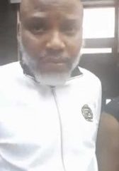 Nnamdi Kanu Calls For Calm In The South-East (Video, Photo)