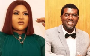 GBAS GBOS! Nkechi Blessing Berates Reno Omokri After He Compared Her And Tonto Dikeh To Tinubu