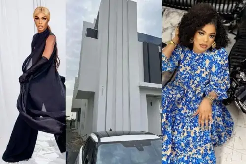 “I’m So Happy For You” – James Brown Congratulates Bobrisky On New Mansion
