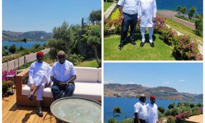 Finally Enjoying Vacation With My Brother – Wike Says As He Poses With Ikpeazu In Turkey (Photos)