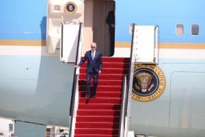 Biden Arrives In Israel, Kicking Off First Middle East Trip As President