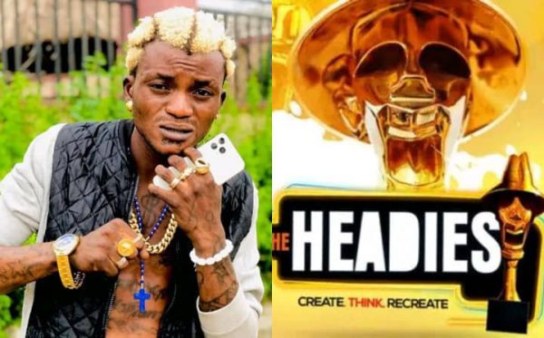 Portable Apologises To Headies Organisers After He Was Disqualified For Threatening Co-nominees