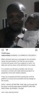 Popular Yoruba actor, Yomi Fabiyi has cried out on Instagram accusing his child’s mother, Amarachi Grace Oreofe of threatening his life.  He also accused her of domestic violence and released videos to back his claims.  In one of the videos he shared, he’s seen carrying his and Amarachi’s newborn son. Police officers are seen in the video which was recorded past midnight.  “She ran away after assaulting me,” Yomi is heard saying in the video.