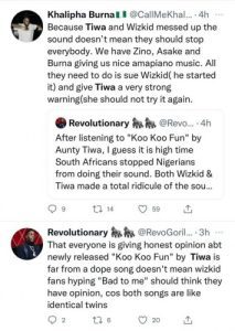 “Tiwa Savage Sounds Like Portable and Cuppy On Her New Song…” Fans React To ‘Koo Koo Fun’. Nigerian singer, Tiwa Savage is facing backlash for her new single with Major Lazer, Major League DJz and DJ Maphorisa, title “Koo Koo Fun”.