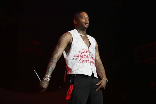 While YG has yet to promote the tracklist on social media, according to Apple Music, the project will feature the previously released singles, “Scared Money,” “Toxic” and “Alone.” In total, J. Cole, Roddy Ricch, Nas, Moneybagg Yo, Post Malone, H.E.R., Mozzy, D3szn, Duki, and Cuco will appear on the project. YG discussed collaborating with Nas during an interview with TMZ, earlier this month. “It was crazy ’cause I’ve been trying to get Nas on some shit for years,” he told TMZ. “I was trying to get him on my second album and shit, but it just didn’t happen. But he’s been showing love since day one, he always supported my shit and all that. So when I finally got the verse, I was like, ‘Finally.’” He continued: “The song that I got him on, it makes sense ’cause I’m popping it like I’m God’s son shit, and that’s like his shit. So when he did that shit, I was like, ‘Yeah, timing is everything.’ It was good though, I can’t wait ’til the people hear it.