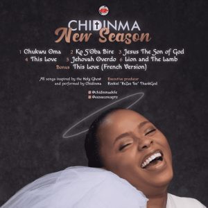 CHIDINMA had taken a break from Music and the public eye, leaving a hint on her Instagram page that she will no longer be dancing around the same themes of her previous hits like “Kedike”, “Jakoliko”, “Emi Ni Baller” and more. Unknown to many, she has been undergoing a period of actively waiting on God and preparation for what is ahead. The unveiling with EeZee Global Ministry is the beginning of greater things ahead. The crossover for CHIDINMA is not far-fetched as she has always had a pivotal role in the Church music ministry. She has been in the Church Choir from a young age and has been serving as a music director for many years now. The New Season EP consist of 6 tracks and a bonus (making 7 in total). See below