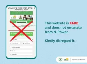 N-power Exposes Fake Batch C Stream 3 Recruitment Website