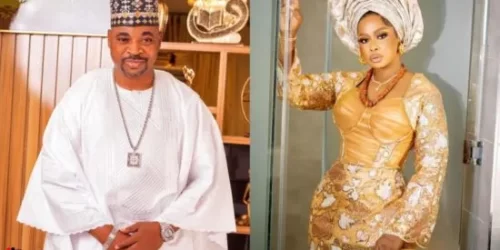 Alaafin’s youngest wife reacts to reports of secret relationship with MC Oluomo