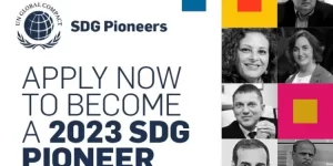 UN Global Compact SDG Pioneers Program For Young Leaders 2023
