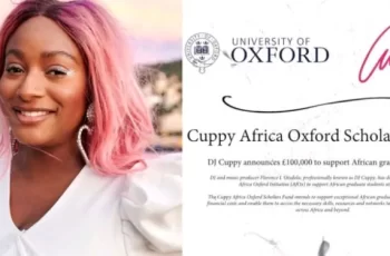 DJ Cuppy Launches Scholars Fund to Support African Graduate Students at Oxford
