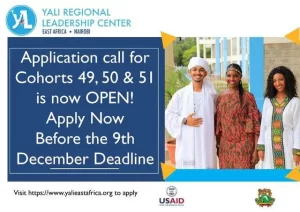 YALI Regional Leadership Center For Young Leaders In East Africa 2023
