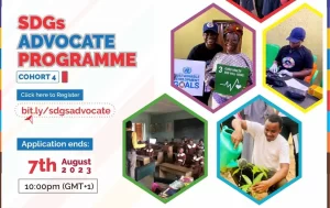 UN SDSN Nigeria SDGs Advocates Programme (Cohort 4)