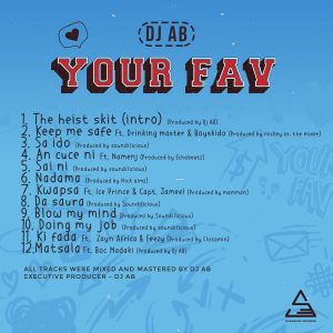 DJ AB Dropping His First Ever Album 'YOUR FAV.' on 1st SEPT. Check Out the Tracklist and Features for DJ AB's Debut Album "YOUR FAV." Prominent Northern Nigerian rapper, DJ AB, has finally announced the release date for his debut album, 'YOUR FAV.' The album is set to be released on September 1st, 2023. DJ AB has been teasing the album for months, and fans have been eagerly awaiting its release. The album is sure to be a hit, as DJ AB is one of the most talented rappers in the North. The tracklist for 'YOUR FAV.' has not yet been released, but DJ AB has confirmed that it will feature a number of big name features. Some of the artists that are rumored to be featured on the album include Ice Prince, BOC Madaki and Talented Upcomers. DJ AB has also said that the album will be a mix of different genres, including hip hop, afrobeats, and pop. He is sure to bring something new and exciting to the table with this album. In addition to the music, 'YOUR FAV.' will also feature a number of visuals. DJ AB has teamed up with some of the best directors in the country to create a series of music videos that will bring the album to life. 'YOUR FAV.' is sure to be a landmark album for DJ AB. It is the culmination of years of hard work and dedication, and it is sure to put him on the map as one of the biggest rappers in Nigeria. Here are some more details about the album: The album will be released on September 1st, 2023. It will feature a mix of different genres, including hip hop, afrobeats, and pop. It will include features from some of the biggest names in Nigerian music, such as Ice Prince, BOC Madaki and Talented Upcomers. It will be accompanied by a series of music videos directed by some of the best directors in the country. If you're a fan of Nigerian hip hop, then you definitely don't want to miss 'YOUR FAV.' It's sure to be one of the biggest albums of the year.