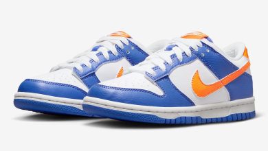 Nike Dunk Low “Knicks” Available For Purchase