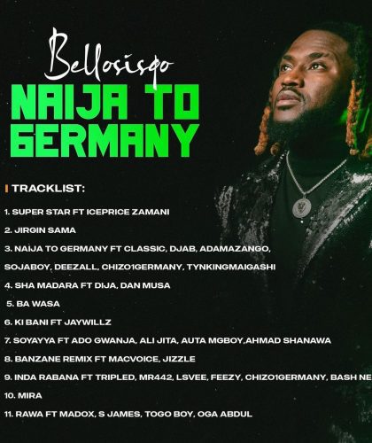 Naija To Germany Tracklist